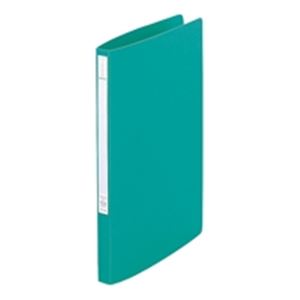 【送料無料】(業務用100セット) LIHITLAB パンチレスファイル/Z式ファイル 【A4/タテ型】 F-347U-7 緑 (カテゴリー:生活用品>インテリア>雑貨>文具>オフィス用品>ファイル>バインダー>クリアケース>クリアファイル )