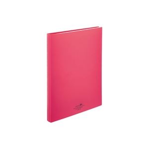 【送料無料】(業務用50セット) LIHITLAB クリアファイル/ポケットファイル 【A4/タテ型】 ポケット差替式 N-5016-3 赤 (カテゴリー:生活用品>インテリア>雑貨>文具>オフィス用品>ファイル>バインダー>クリアケース>クリアファイル )