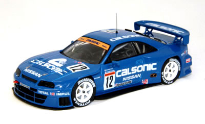 アメリカンなカラーリングのGTR '98JGTC富士テスト 日産GTR&