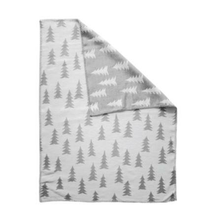 FINE LITTLE DAY | GRAN GREY/WHITE (no.1111-W) | 起毛チャイルドブランケット(white trim)