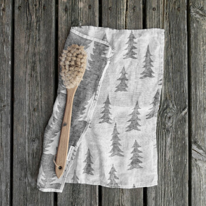 Fine Little Day ファインリトルデイ ウォッシュドリネンタオル GRAN 43×43cm メール便 送料無料 北欧 スウェーデン 麻 洗いざらし グラン おしゃれ かわいい