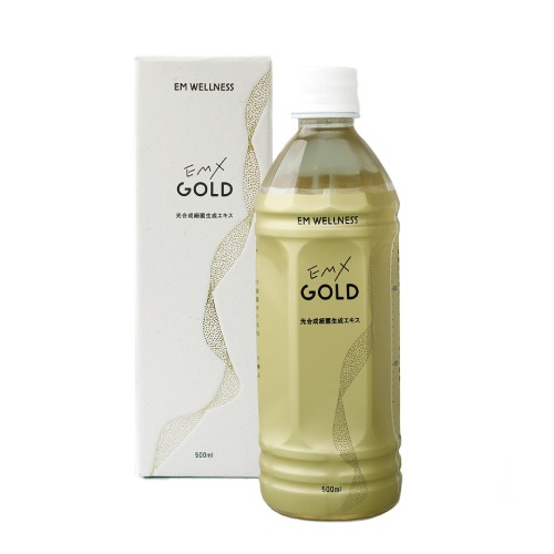 【お買上特典】EM・X GOLD （EM発酵飲料） 500ml 【EM生活】 ※2本買うと送料無料（一部地域除く）