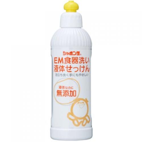 EM食器洗い液体せっけんボトル　300mL 《シャボン玉石けん》