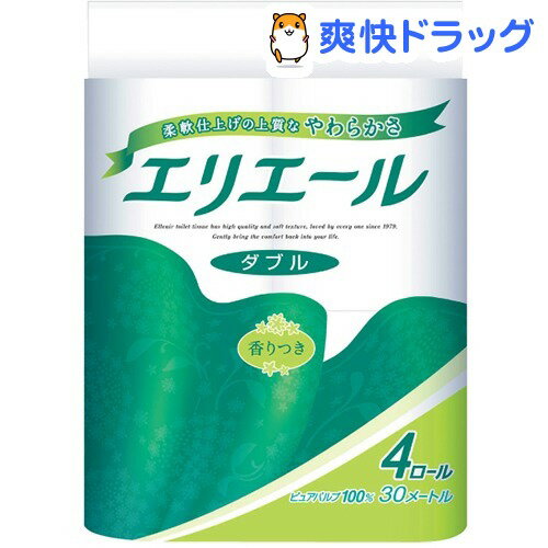 エリエール トイレットティシュー ダブル(4ロール)【エリエール】[トイレットペーパー]