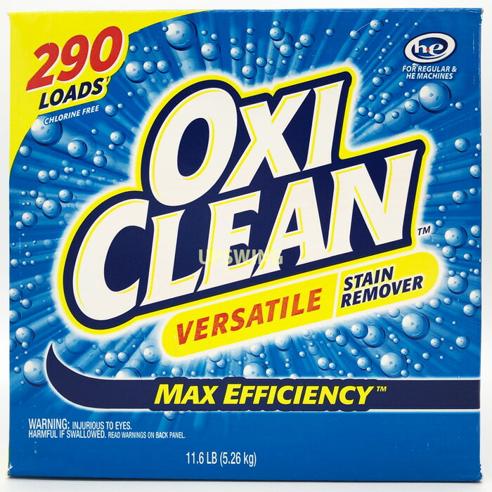 【送料無料】 オキシクリーン OXICLEAN 5.26kg 290回分最新版 マルチパーパスクリーナ ー 洗濯用洗剤 STAINREMOVER シミ取り 漂白剤・代引不可・キャンセル不可 コストコ