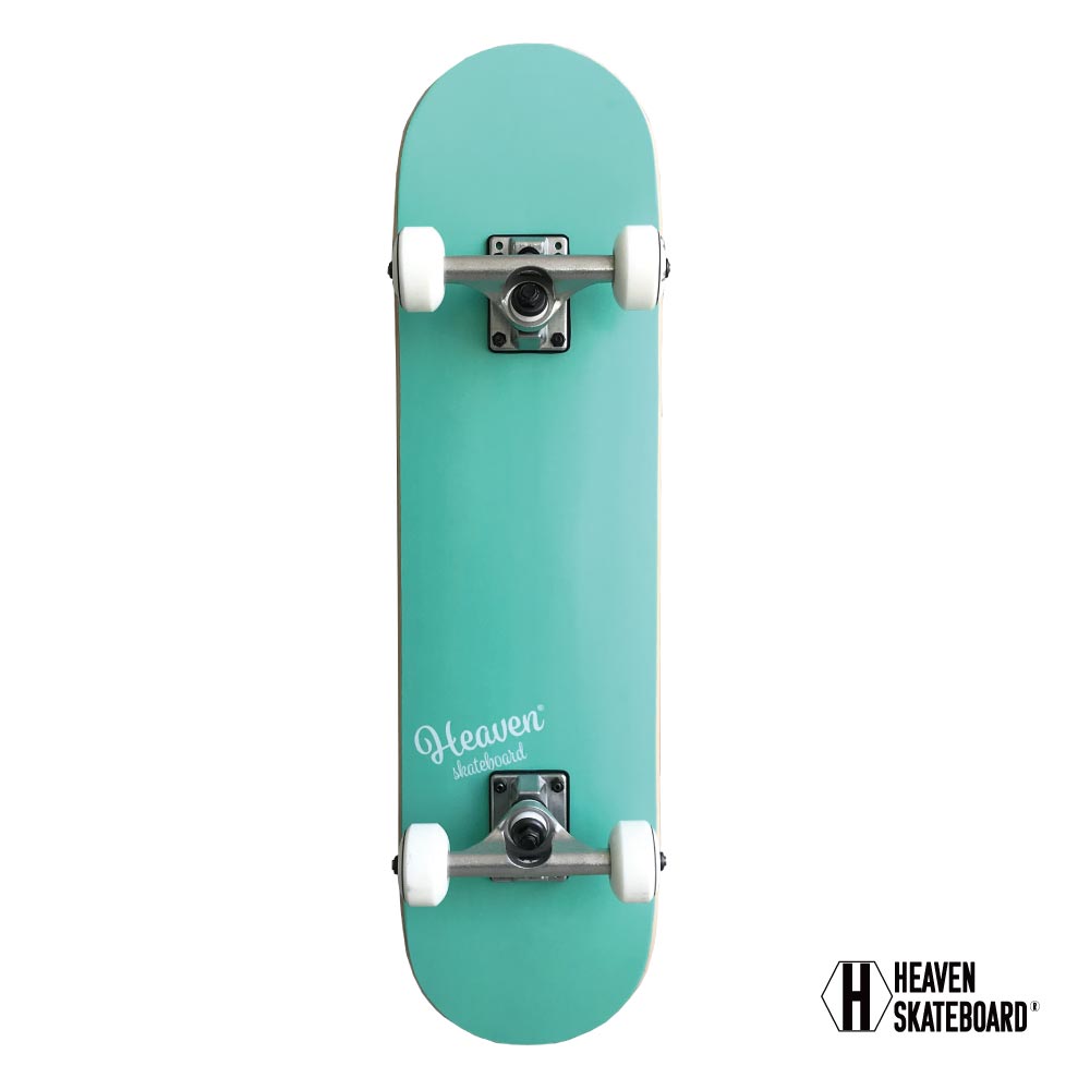 スケートボード コンプリートVitamin 28.5×7.375 HEAVEN JUNIOR SKATE COMPLETEMINT BLUE ミントブルージュニア用スケボー ハイスペック プロスペック完成品 高品質 子供用 JASA加盟 初心者からスーパーキッズまで訳あり特価