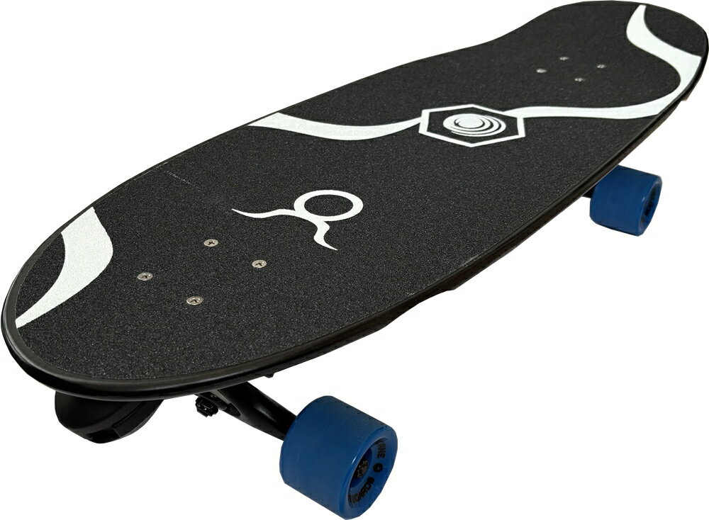 サーフスケート 　ウォーターボーンコンプリート　長さ32インチ幅10.5ワイドボディ　タウルスブラックバンブー　TAURUS Widebody Black Bamboo　完成品　滑らかな動きをするウォーターボーンとシックな黒バンブーデッキのベストコンビ。