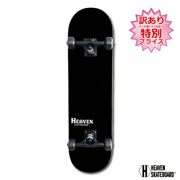 スケートボード スケボーVitamin 31×8.125 HEAVEN PERFECT SKATE COMPLETEカラー:ブラック BLACK1番人気のハイスペックモデル・サイズ 高品質 カナディアンメープル ヘブン コンプリート コンプリ 流行りのワイドタイプ 訳あり