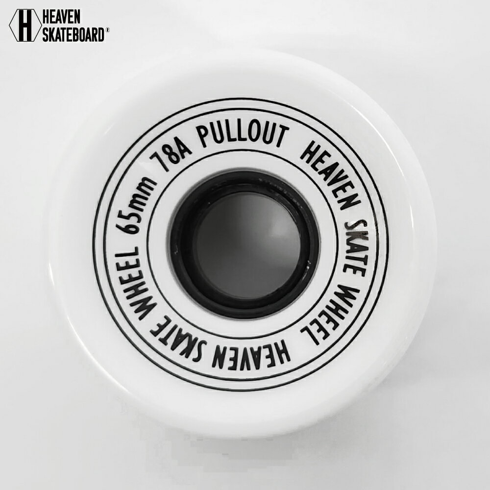 �����ܡ����եȥ������� HEAVEN SKATEBOARD PULLOUT �إ֥󥹥����ȥܡ��� �ץ륢���� ����78A ľ��65mm ���󥹥��������� ���󥰥ܡ��� ���롼������������ �����ե������� �ۥ����� �ۥ磻�� 4��1���å� ���եȥ� �Ų�