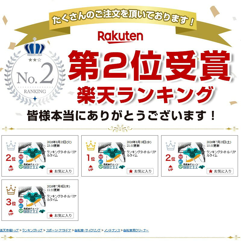 【楽天2位】自転車チェーン洗浄ブラシ 3面ブラシ 洗浄液対応 チェーンクリーナー ...