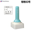 シャチハタ 特角50号 別製品A インク全6色 50mm×50mm角 XH-5050
