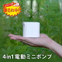 電動エアポンプ 電動 プール 浮き輪 電動空気入れ 空気いれ 空気抜き エア ポンプ 空気 入れ ボール エアポンプ 圧縮 洋服 衣替え 布団 ミニ 電池式