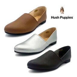 Hush Puppies ハッシュパピー　レディース フラットシューズ L-R223T　ポインテッドトゥ　靴