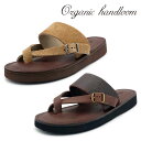 Organic handloom オーガニックハンドルーム サンダル TRENT OH014 ユニセックス レディース メンズ 本革