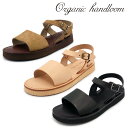 Organic handloom オーガニックハンドルーム サンダル GIEN OH015 ユニセックス レディース メンズ 本革