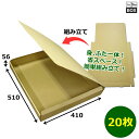 衣類用段ボール箱 一着箱A(小) 510×410×56mm 「20枚」