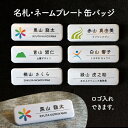 名札 ネームプレート 会社 ロゴ入り ピン ホワイト オリジナル 名入れ 名前入り 飲食店 社員証 学校 イベント 病院 送料無料 バッジ 部活 卒業 記念品 引退