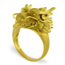 プリマゴールド 純金 リング 指輪　ドラゴン 龍 レディース 女性 24K 24金 ゴールドジュエリー 記念日 誕生日 贈り物 PRIMAGOLD プリマゴールド 送料無料