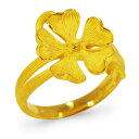 純金 リング 指輪 ハート型 花びら レディース 女性 24K 24金 ゴールドジュエリー 記念日 誕生日 贈り物 PRIMAGOLD プリマゴールド 送料無料