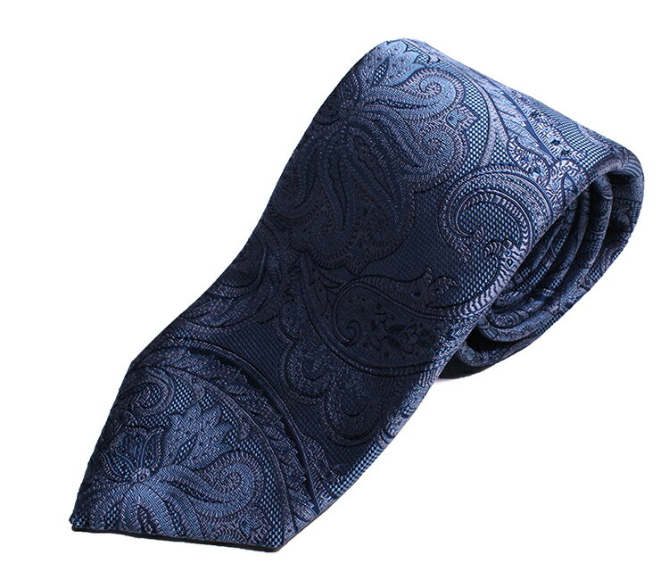 Franco Spada（フランコスパダ）ネクタイ 日本販売店 FS2025-P1-2 ブルーペイズリー