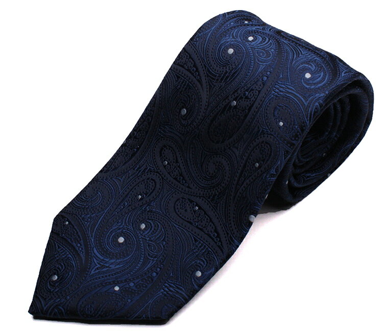 Franco Spada（フランコスパダ）エクスクルーシブネクタイ 日本販売店 FS26S2-P1-1 ネイビーペイズリー