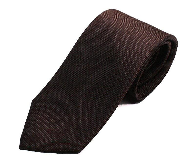 Franco Spada（フランコスパダ）ネクタイ 日本販売店 FS26S2-S1-6 ブラウンソリッド