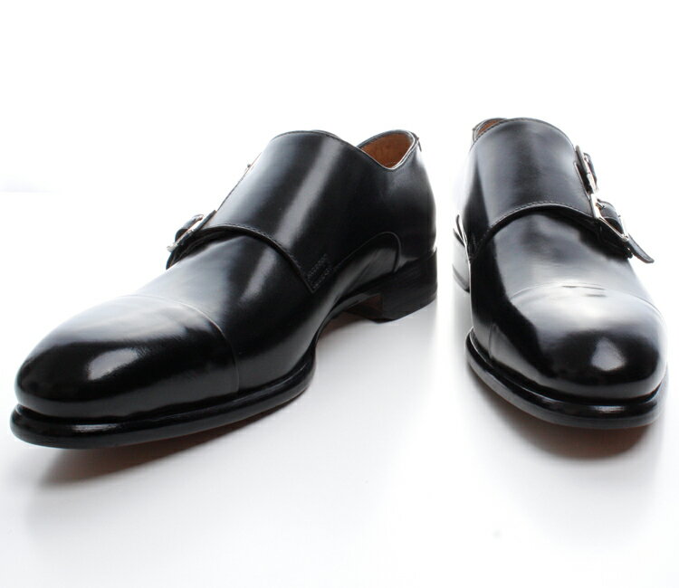 Stefano Branchini （ステファノブランキーニ）日本販売店ダブルモンクストラップ　S3982-NERO