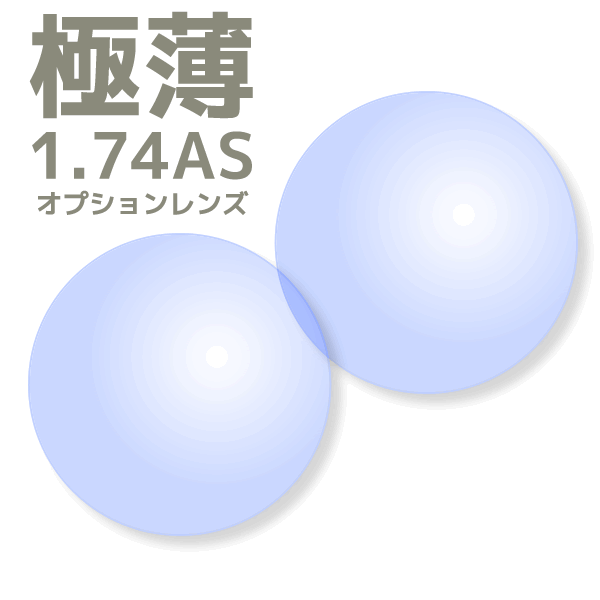 【オプションレンズ2枚1組】極薄レ