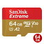 ŷɥݥ5ܡ4/25ǥ microSDXC 64GB EXTREME UHS-1 U3 V30 A2 170MB/s SDSQXAH-064G-GN6MN SanDisk ޥSD microSD ơ ڥ᡼̵