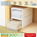 【4/20(土)限定 10 OFFクーポン 】 収納ボックス 2個セット Globe ( グローブ ) 押入れ 30 ホワイト BGBO-30WH 奥行74 幅39 完成品 日本製 送料無料 収納ケース 衣装ケース natura ナチュラ 押し入れ クローゼット 衣類 ボ