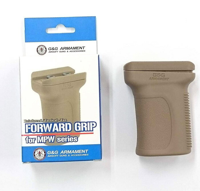 【あす楽】G&G G-03-178-1　Forward Grip for MPW series (Tan)