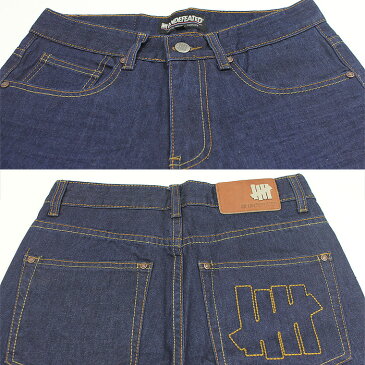 UNDEFEATED UNDFTD アンディフィーテッド メンズ ハーフ デニム ジーンズ ud04 海外正規輸入品