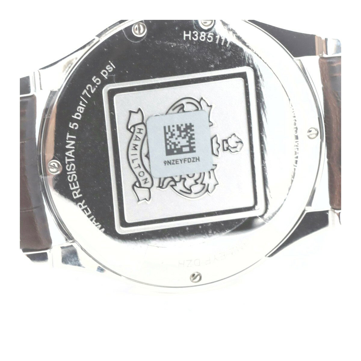 【中古】 ハミルトン ジャズマスター H385111 メンズ腕時計 白 質屋出品 【コンビニ受取対応商品】