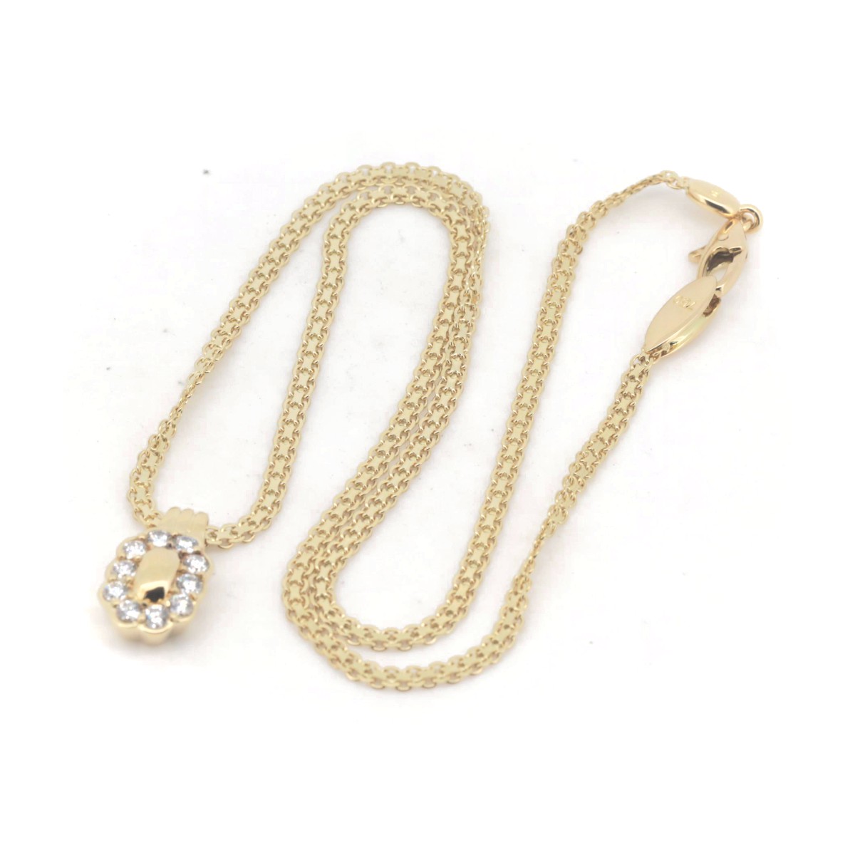 【中古】 コンコルド ダイヤモンド ネックレス 0.60ct K18YG(18金 イエローゴールド) 質屋出品 【コンビニ受取対応商品】 ジュエリー