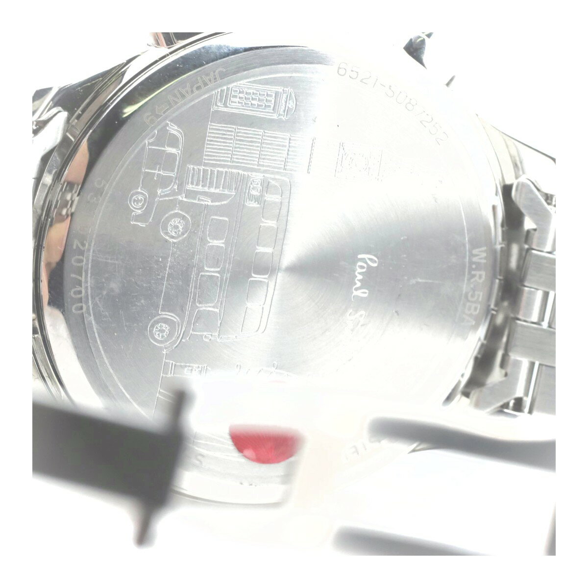 【中古】 ポールスミス シティークラシック BX2-019 メンズ 腕時計 ブラック 質屋出品 【コンビニ受取対応商品】