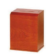 アイデアBOX/木製窓口ボックス ブラウン 1個 集客 アピール 案内 パチンコ備品 送料無料