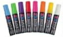 LEDパネル/蛍光ボードマーカー (細字)ブルー 10本 マジック 書く パチンコ備品 送料無料