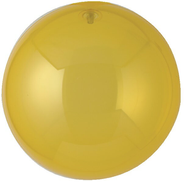 デコバルーン 18cm 黄透明 (10枚) 1セット 装飾 バルーン ディスプレイ パチンコ備品 送料無料