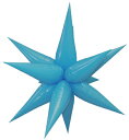 ミリオンスター(IPペールブルー) (10枚) 1セット 装飾 バルーン ディスプレイ スター パチンコ備品 送料無料