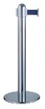 ガイドポール ベルトタイプ ST&C BGY312 クローム 1本 安全 ガイド ポール 誘導 規制 パチンコ備品 送料無料