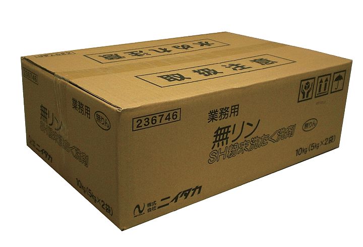 無リンSH粉末洗たく洗剤 10kg 1箱 洗濯用粉末洗剤 業務用 強力 無リン 清掃 洗浄 パチンコ備品 送料無料