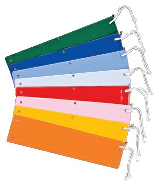 カラー腕章 赤 5163-07200101A 10個 354×86mm ビニール製 頑丈 工事 スタッフ パチンコ備品 送料無料