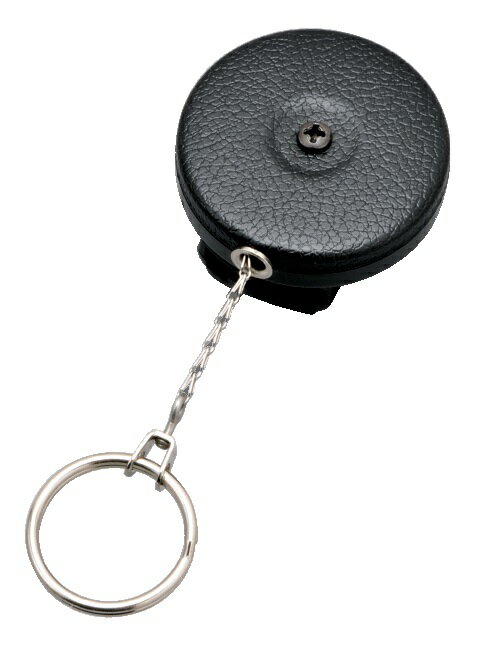 キーバック 回転式 チェーン 9-20 1個 キーホルダー 鍵 フック リング 携帯 携行 安全 パチンコ備品 送料無料