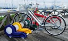 トメチャリ 連結タイプTC-1R 1台 駐輪場 整理 樹脂製 パチンコ備品 送料無料