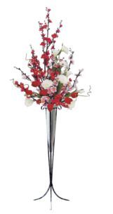 アレンジスタンド 梅 1組 装飾 造花 フラワー エントランス パチンコ備品 送料無料