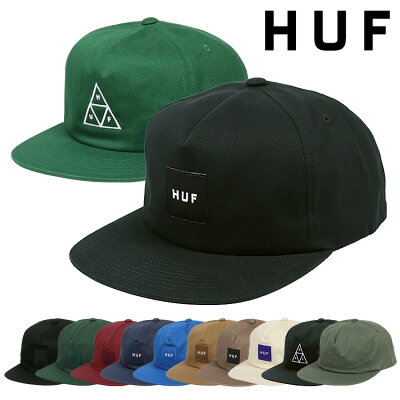 ハフ キャップ HUF ESSENTIALS UNSTRUCTURED BOX SNAPBACK CAP TT メンズ 帽子 人気 ブランド ストリート ファッション