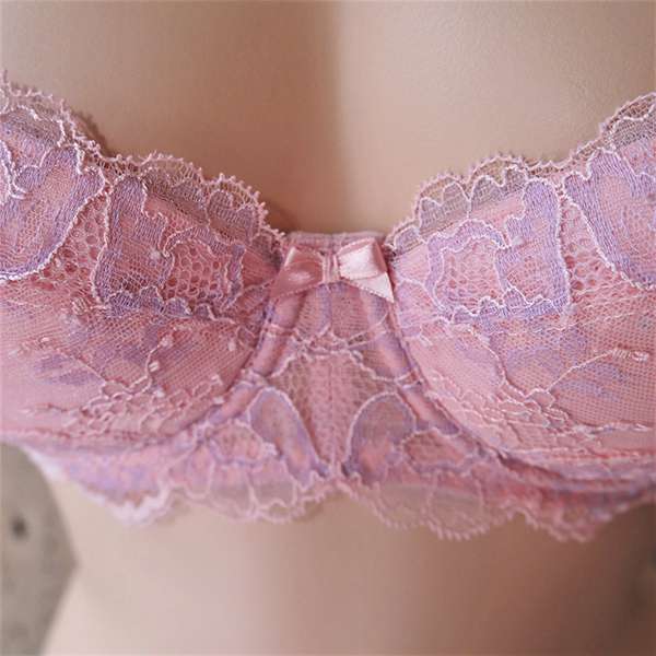 【送料無料】【Kiyaキヤ】3990　日本製、シャンテリーシリーズ、リバーストレッチレース、補正、矯正、育乳、脇肉流れ防止、リフトアップ、バストアップ、ボリュームアップ、美しいバスト　パット付き　ダブルパットブラ　BCDカップ