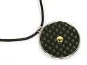MORELLATO 5407CIONDOLO 1POINT GOLD CARBON CIRCLE NECKRACE ZEUS コレクションモレラート ワンポイン...