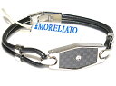 MORELLATO 5412BRACCIALE 1POINT DIAMOND CARBON LEATHER BRACELETZEUS コレクションモレラート ワンポイント ダイヤモンド カーボン レザーブレスレットステンレス・スティール×カーボン×天然ダイヤモンド(H/Iクラス)×レザー(4)