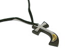 MORELLATO 5601CIONDOLO 1POINT GOLD CROSS MOTIFS NECKRACE EBONYRNV[g |CgS[h NX`[t lbNXXeXEXeB[~NATURAL EBONY~18KYG~U[